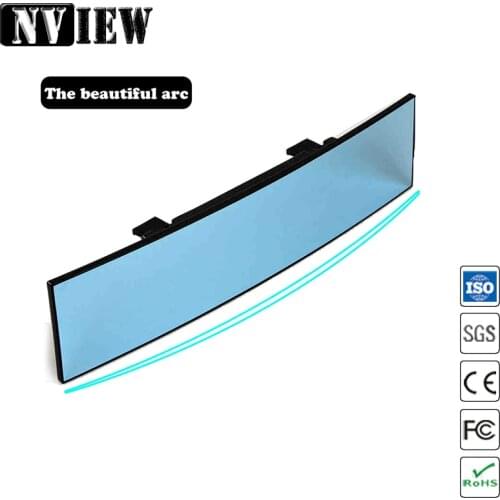 NVIEW Universal Car Auto Wide Large Angel 300mm Curved Rear View Endoscope Convex Mirror Car Styling Covers For Back Seat Child