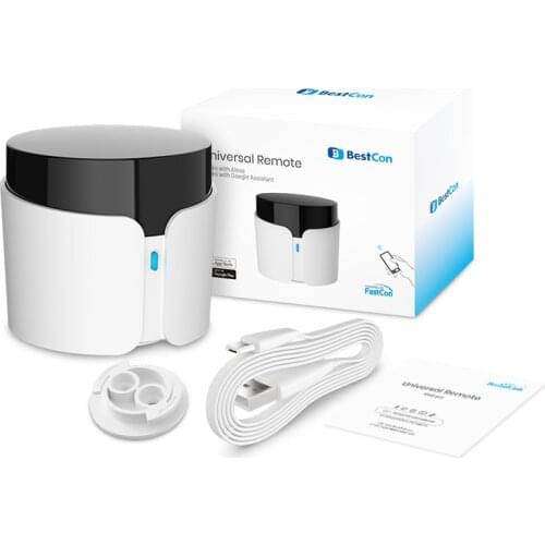 BestCon RM4C PRO Wifi IR RF Smart Home Universal Wireless Remote Controller Via Broadlink APP Works with Alexa Google Home