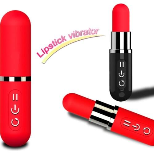 VATINE 12 Frequencies Bullet Vibrating G Spot Clitoral Stimulator Mini Lipstick Vibrator Waterproof Sex Toy For Women