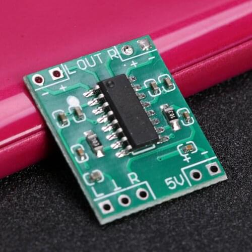 5x PAM8403 Digital Amplifier Module 2x 3W Class Strong Toughness Electric Portable D 2.5-5.5V Power Amplifier Board