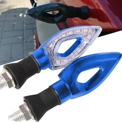 12 LED 18V Univrsal Motorcycle Motorbike Turn Signal Indicators Blinker Light Lamp Bulb For Honda Yamaha BMW Kawasaki
