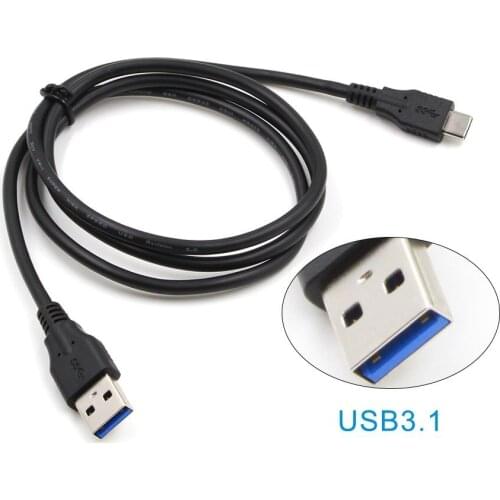 USB3.1 Type-C USB C Data Transfer Cable, 3 Feet Charging Cord for GoPro Hero 5 Black, ChromeBook Pixel, Nexus 5X
