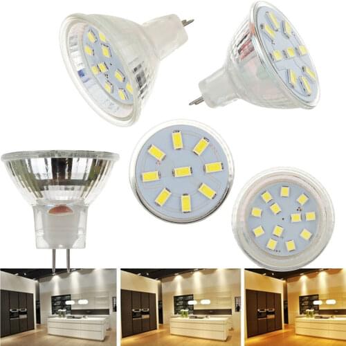 MR11 GU4.0 LED Spotlight Bulbs AC/DC 12V 24V 5733/2835 SMD 2W 3W 4W Warm/Cold/Neutral White Lamp Replace Halogen Light 9-18 LEDs