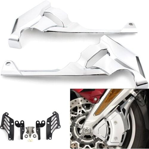 For Honda Goldwing GL1800 DCT Tour Tour DCT Tour DCT Airbag 2018-up Chrome Motorcycle Front Caliper Cover Case Accessories
