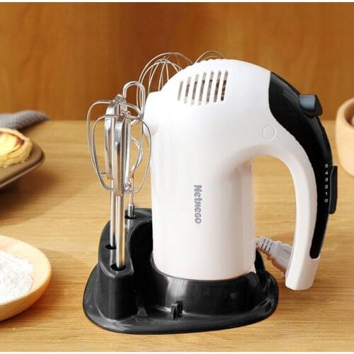 Netmego 5-Speed 300W Appliances for Kitchen Electric Blender Stand Mixer Hand Mixer Milk Frother Food Processor