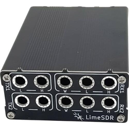 New verison Aluminum Enclosure Black Cover case shell USB common use for LimeSDR Lime SDR Type-A Type-B