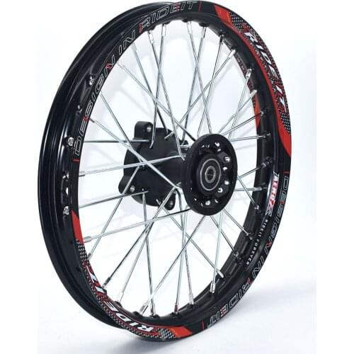 Black Pit Bike Racing 14 Inch Alloy Front Wheel Rim with 32 holes fit 60/100-14 tyre PIT PRO KTM CRF 1.40