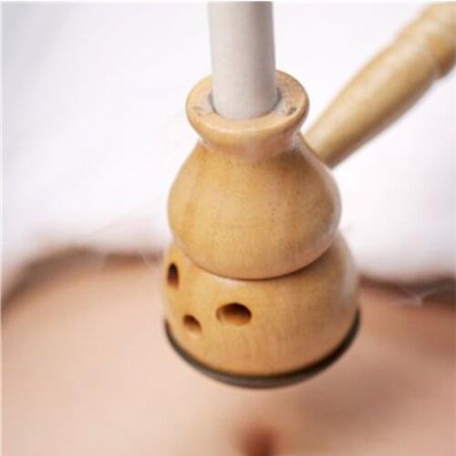 Portable Moxa Moxibustion Box Smokeless Roll Holder Acupuncture Massage Mini Roller Stick Artemisia Wormwood Therapy