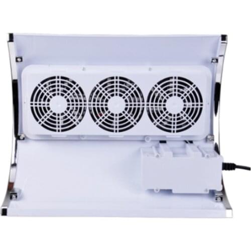 Powerful Nail Dust Suction Collector with 3 Fan Vacuum Cleaner Manicure Tools with 2 Dust Collecting Bags Nail Salon Equipment