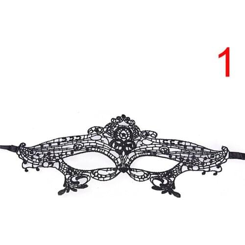 Sexy Elegant Eye Mask black cutout lace mask masquerade mask Festival & Party Supplies 5 styles Party Masks Adult Games