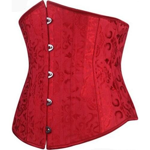 Sexy Corset Tight Lace Up Gothic Waist Trainer Steel Boned Corset Minceur Slimming Belt Waist Cincher Shapewear Faja Body Shaper