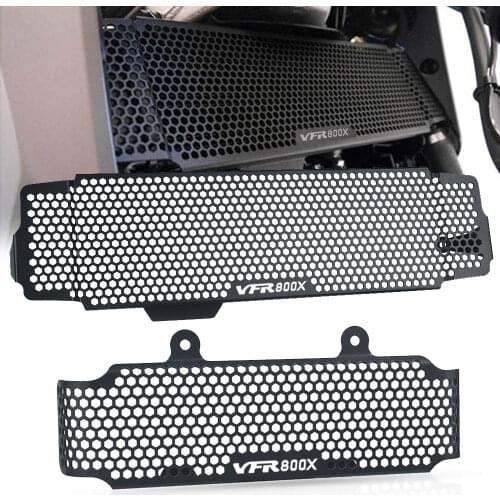 Motorcycle Radiator Grille Guard Grill Oil Cooler Cover Protector For Honda VFR800X VFR 800 X Crossrunner 2015 2016 2017-2020