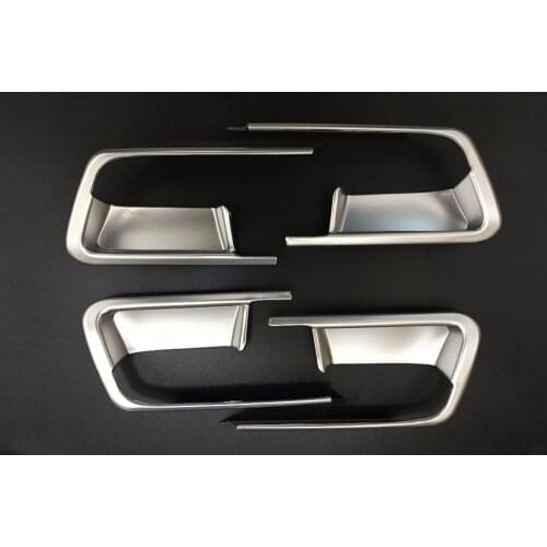 4pcs Fit For toyota Prado land cruiser FJ150 2010~2017 car styling accessories trim inner Door Handle bowl Cover stickers
