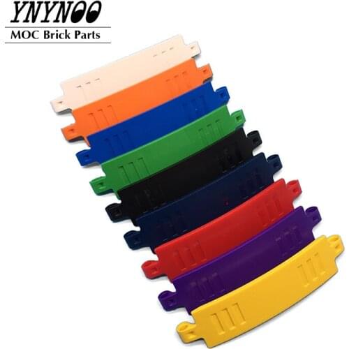 4Pcs/lot Techncial Arc Panel 3x13X2 Fender Cover Car Accessories Toys Building Blocks Brick Compatible with 28923