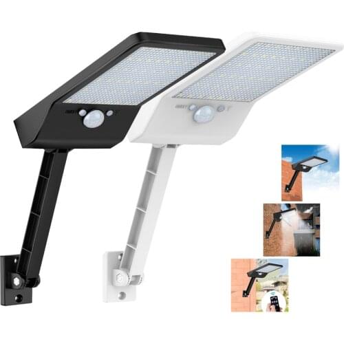 48 LED 800 LM Outdoor Solar Power Street Wall Lamp PIR Motion Sensor Garden Security light Waterproof IP65 remote control