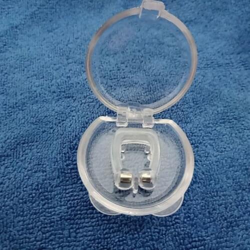 5pcs/lot Anti snoring Device Silicone Magnetic Anti Snore Nose Clip Effective-Easy Stop Snoring Solution Aid