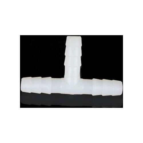 8MM 10MM Plastic Pagoda Barbed Equal 3 Way Tee Type Hose Connector Pipe Fitting Tube Joint for Garden
