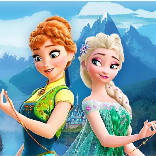Disney Diamond Embroidery 5D Frozen Elsa Anna Diy Diamond Painting Mosaic Cartoon Full Home Decoration Cross Stitch Kits