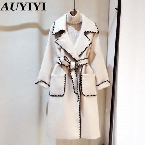 AUYIYI Women's Wool Coats