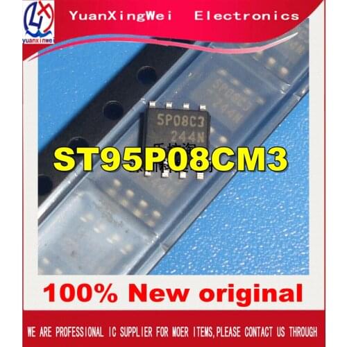 Free shipping 5PCS ST95P08CM3 95P08 5P08 sop8 5P08C3