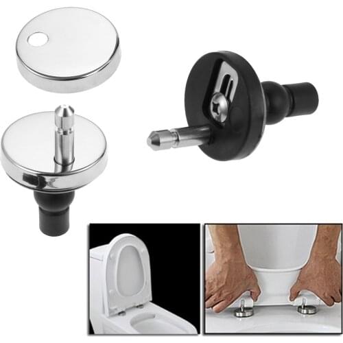 Stainless Steel Toilet Cover Fittings Screws Toilet Lid Cover Connectors Bolts Toilet Seat Mounting Bathroom Hardware