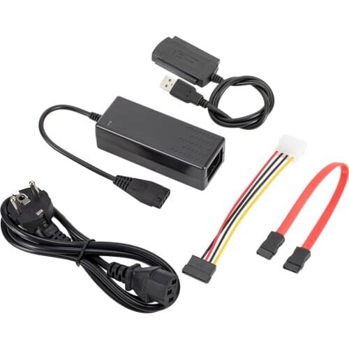 SATA/PATA/IDE Drive to USB 2.0 Adapter Converter Cable for 2.5 / 3.5 Inch Hard Drive Adapter Converter Cable 480 MB/s