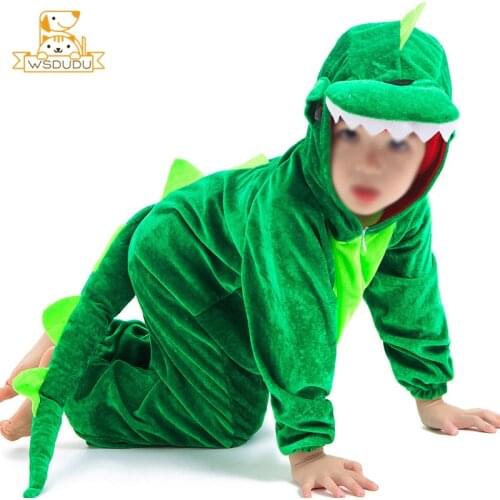 Cute Dinosaurs Clothing Fluffy Costume Plush Stuffed Animals Dolls For Children Gifts Cosplay Baby Summer Winter Kawaii Clothes