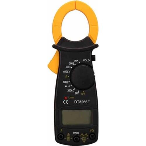 10PCS Clamp meter multimeter,ampermeter digital DT-3266F DT3266F Digital clamp meter with buzzer