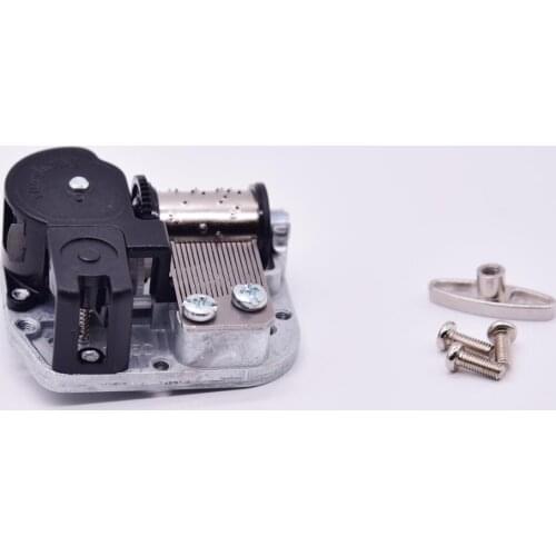 The Lion Sleeps Tonight Movement, Yunsheng 18 Note Clockwork Mechanism DIY Musical Movement Replacing Old Music Box