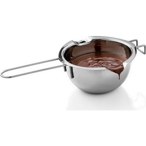 400ML stainless steel heating heating boiler dish butter chocolate melting baking tools bowl with handle