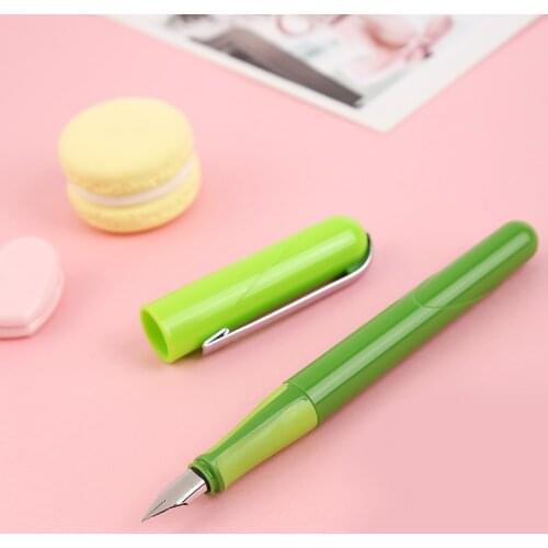New Arrivel OASO Luxury Childrens pen Fountain Pen High Quality Metal Inking Pens for Office Supplies School Supplies
