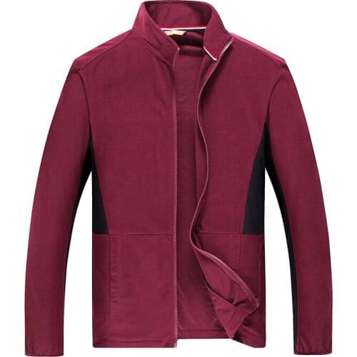 New Zipper Cardigan The Young Men Spring And Autumn Wear Stand Collar Loose Super Large Fashion Brand Long Jacket Size XL-7XL