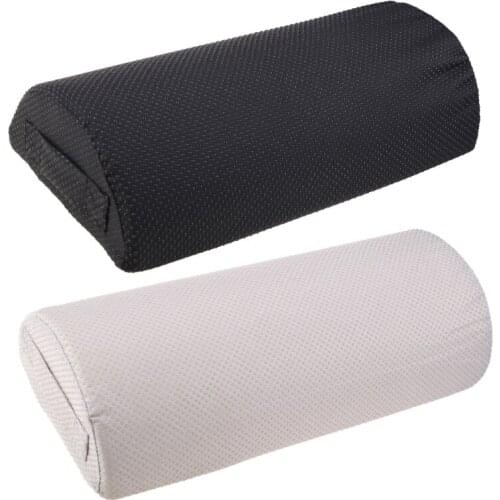 Office Home Foot Rest Mat Footrest Relax Cushion Pad Travel Support Semi-circula