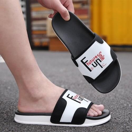 Shore Slippers Mens Outdoor Non-slip Fashion Outdoor Lovers' Slippers Women Mens Slippers Men Shoes House Slippers Men