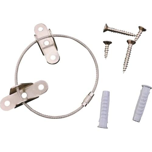 Fixed anti-tilting belt wardrobe shoe cabinet anti-tilting accessories chest of drawers anti-falling buckle