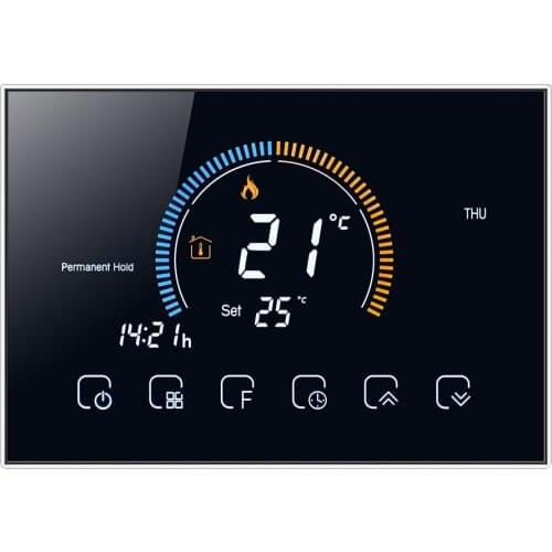 BHT-8000 Smart Thermostat WiFi Programmable Temperature Controller LED Water Gas Boiler Heating Thermoregulatory GA/GB/GC