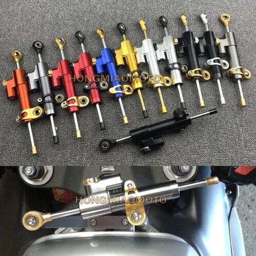 Motorcycle Handlebar Steering Stabilizer Damper Motorbike Shock Absorber Direction Damper Accessories