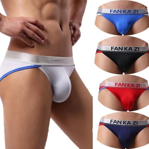 1/5PCS Mens Briefs Underwear Jockstrap Seamless Penis Pouch Slip Homme Underpants Cuecas Calzoncillos Panties Bikini Swimwear