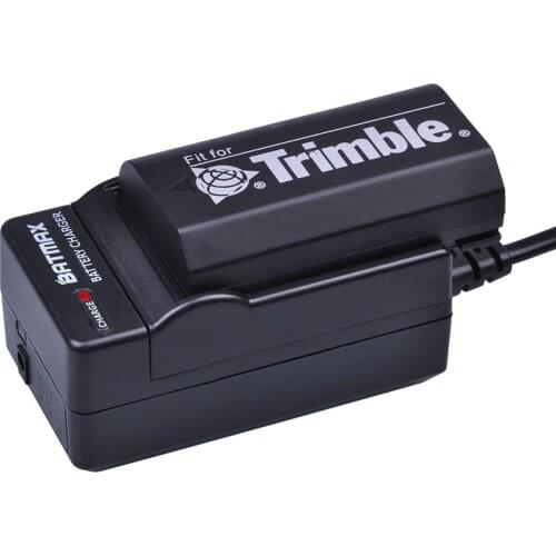 1Pc 7.4V 2600mAh Battery + AC Wall Charger for Trimble 54344 Battery Trimble TR-R8 Trimble 5700 5800,Pentax D-LI1 Battery