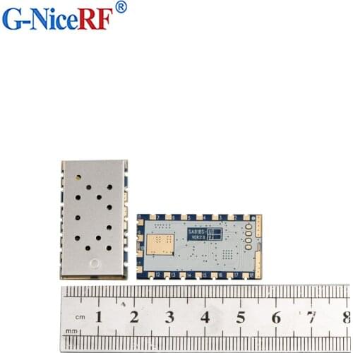 2PCS Industrial Grade 1W 30dBm 400MHz To 480MHz Frequency SA818-U Half-Duplex Voice Transceiver Module UHF Walkie Talkie Module