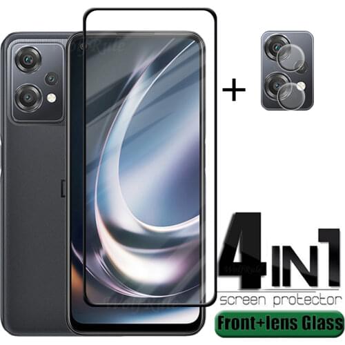 4-in-1 For Oneplus Nord N100 Glass For Oneplus Nord N100 Tempered Glass Full Screen Protector For Oneplus Nord N100 Lens Glass