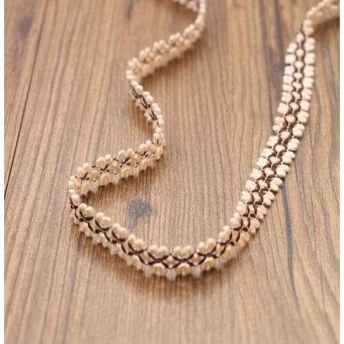 5yards high quality lace cotton lace sewing Home Furnishing garment accessories DIY material