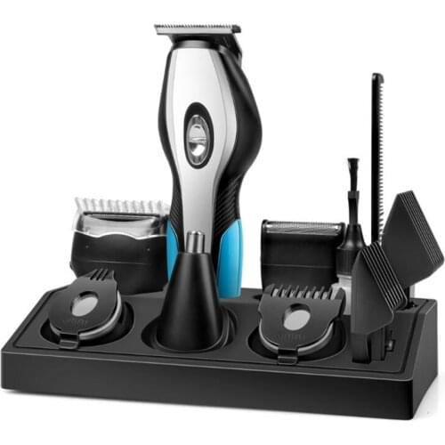 Electric Hair Trimmer Set, Nose Hair Cutter, Cordless & Rechargeable Hair Clipper, Detail Trimmer, Mini Foil Shaver
