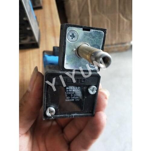 MDH-5/2-D-1-FR-M12-C 533010 MDH-3/2-24DC-PI 546019 MDH-5/3E-D-1-M12-C 197126 MDH-5/3G-D-1-M12-C 525307 FESTO Solenoid valve