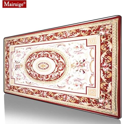 Persian Rug Moroccan Carpet Mouse Pad XXL Gamer Desk Mat Large Keyboard Pad Computer PC Padmouse Gaming MousePad 90x40/70x30cm