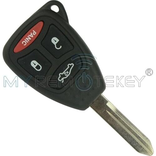 Remtekey remote head key 4 button for dodge chrysler jeep key KOBDT04A 315mhz Dakota Durango Charger 300 Aspen Grand Cherokee