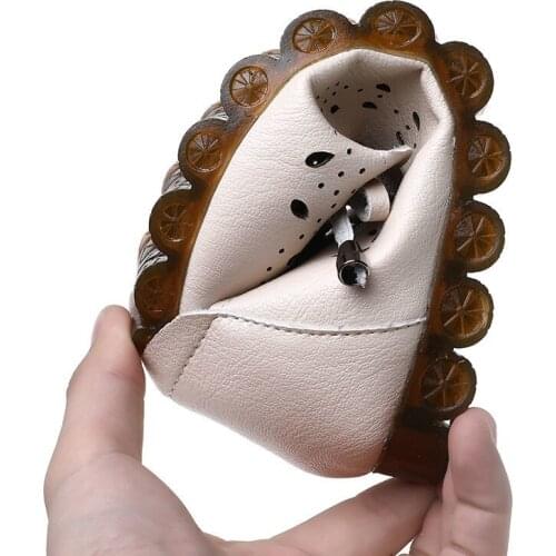 New 2021 Hot High Top Casual Shoes Women Cute Sweet Comfy Leather Loafers Autumn Flats Tenis Feminino Mother Walking Footwear