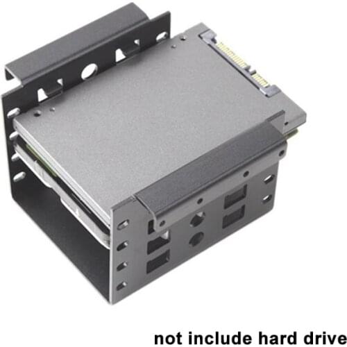 Internal 2.5" HDD SSD To 3.5" Drive Bay Aluminum Mounting Kit To 4 Hard Drive Adapter Chassis Hard Drive Tray Caddy Bay