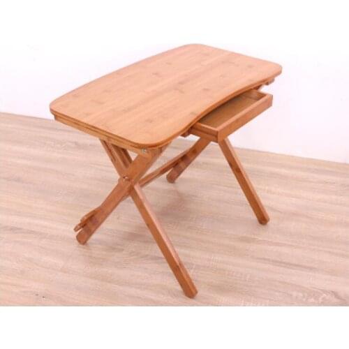 70*41cm bamboo folding learning desk Study writing desk Children Table with drawer