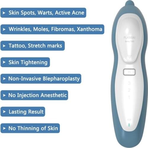 Fibroblast Plasma Pen Beauty Machine Skin Tightening Face Eyelid Lift Wrinkle Mole Spot Wart Acne Freckle Tattoo Removal Device